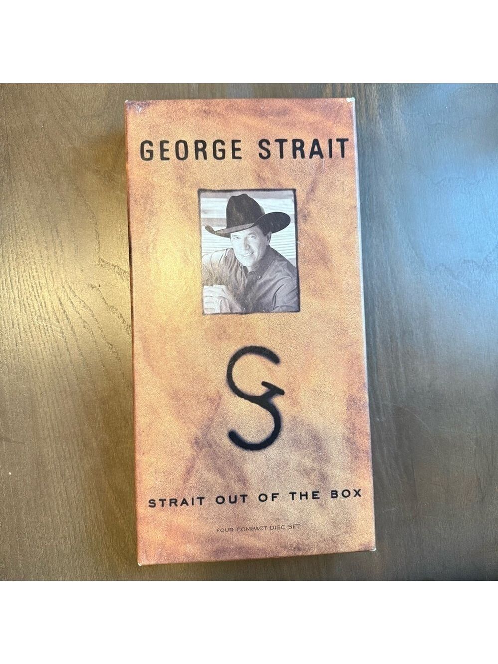 The  "Strait Out of the Box," a box set album by George Strait.
